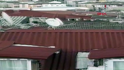 Yürekler ağza geldi... Çatıda ölümcül oyun!