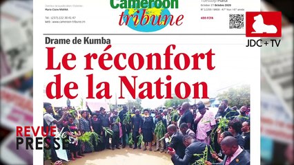 REVUE DE PRESSE CAMEROUNAISE DU 27 OCTOBRE 2020