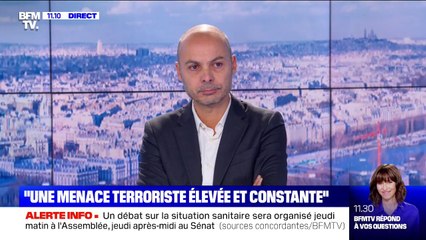 Menace terroriste: selon l'ancien coordonnateur national du renseignement, "il y a une pression très forte qui vient de l'étranger"