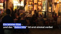 Ciao Dolce Vita: Corona-Sperrstunde in Italien