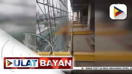 EXCLUSIVE: Construction worker, aksidenteng nahulog mula sa ika-11 palapag ng isang gusali