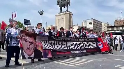 Memur-Sen'den Macron karşıtı 'tekbirli' protesto