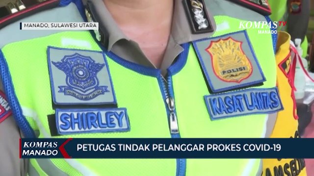 Operasi Zebra, Petugas Tindak Pelanggar Prokes Covid-19