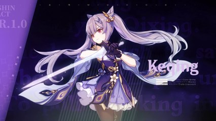 Genshin Impact - Keqing : Promenade céleste