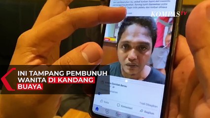 Ini Tampang Pembunuh Wanita di Kandang Buaya