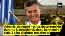 Las fuertes acusaciones de Mariano Macri contra su hermano: corrupción en el Gobierno y feroz interna familiar