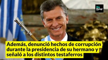 Las fuertes acusaciones de Mariano Macri contra su hermano: corrupción en el Gobierno y feroz interna familiar