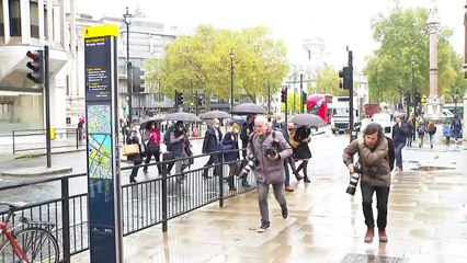 Michel Barnier arrives at post-Brexit talks in London