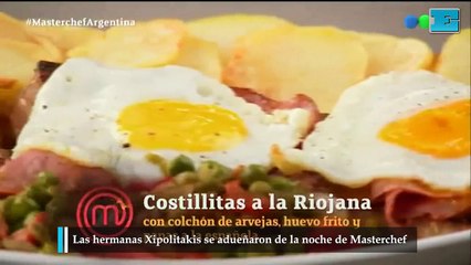 Las hermanas Xipolitakis se adueñaron de la noche de Masterchef