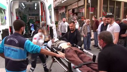 Sokak ortasında kalbi duran şahsı yaşatmak için zamanla yarıştılar