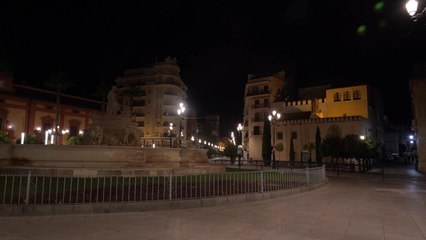Toque de queda en Sevilla