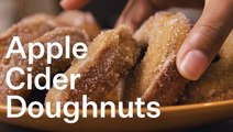 How to Make Baked Apple Cider Donuts With Cinnamon Nutmeg Sugar
