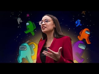 AOC is streaming Among Us on Twitch right now
