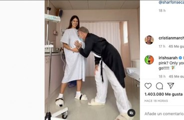 Gianluca Vacchi se prepara para debutar en la paternidad bailando