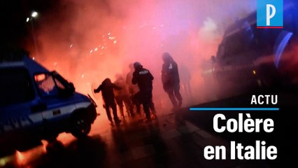 Covid-19 : les nouvelles restrictions déclenchent des manifestations en Italie