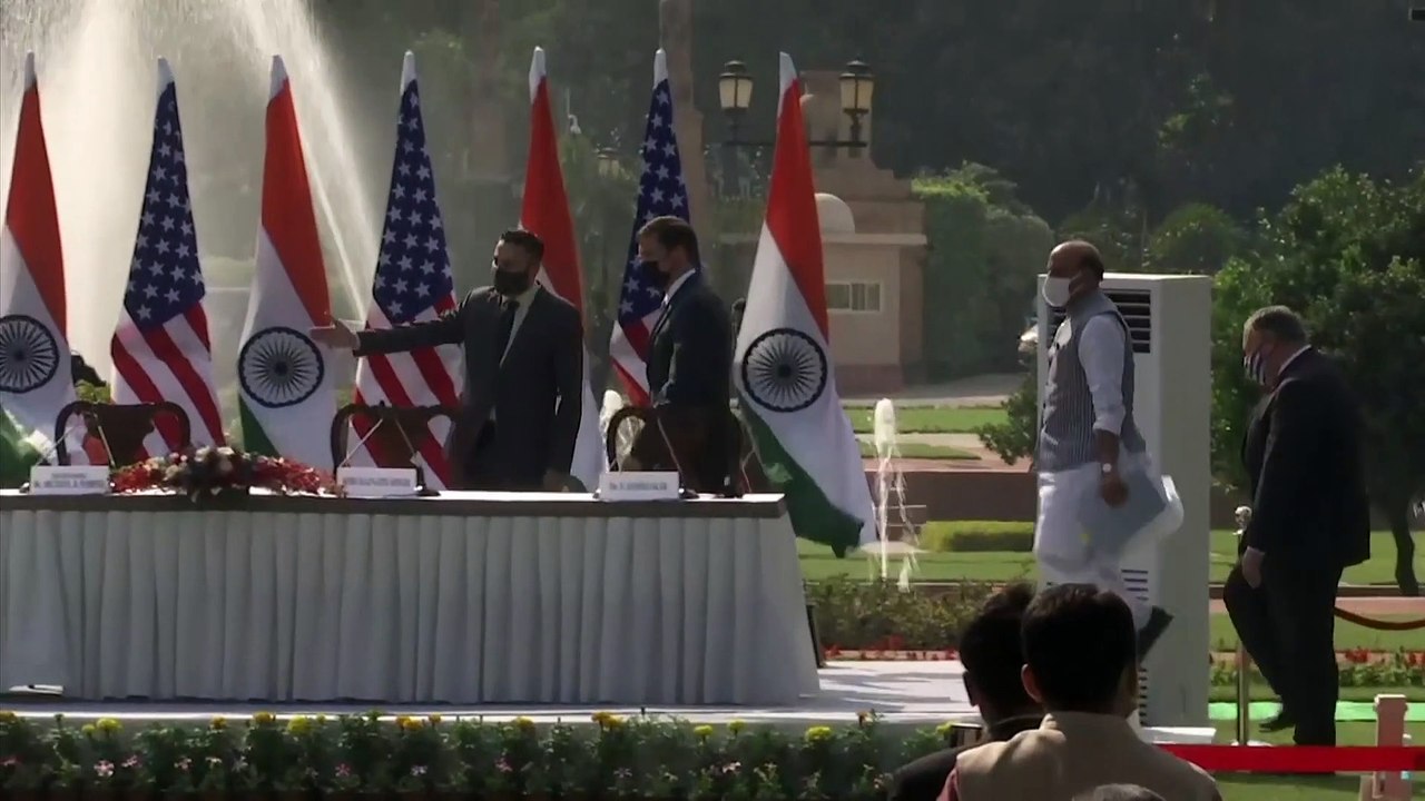 USA und Indien unterzeichnen Verteidigungsabkommen