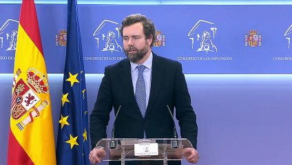 Vox pedirá la suspensión cautelar del estado de alarma: "Es inconstitucional y una tomadura de pelo a los españoles"