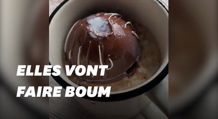 Après les bombes de bains, voici la bombe de chocolat