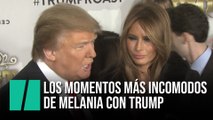 Los momentos más incómodos de Melania con Donald Trump