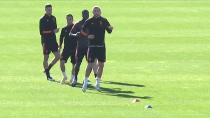 La Juve se entrena sin Cristiano a la espera del test definitivo de COVID-19