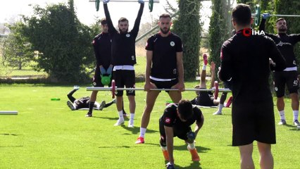 Konyaspor, Başakşehir maçına hazırlanıyor