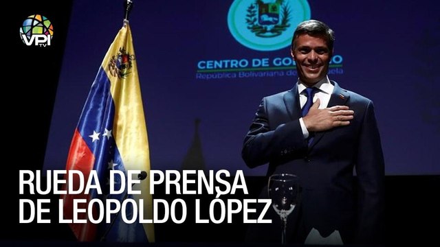 En Vivo desde Madrid - Rueda de prensa de Leopoldo López desde España