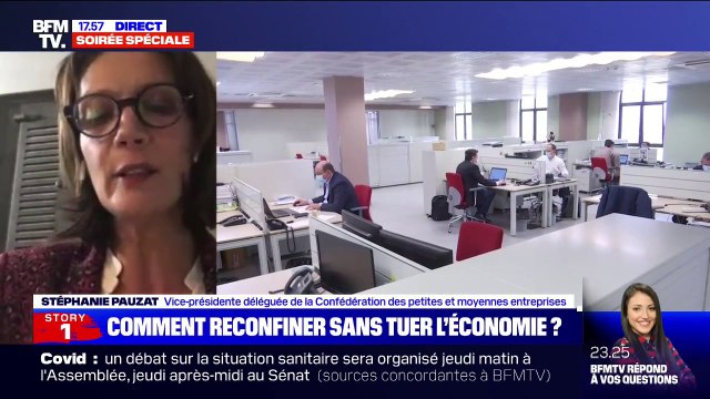 Pour Stéphanie Pauzat (CPME), un reconfinement serait catastrophique pour beaucoup de TPE-PME