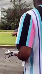 Racing with 40-Year-Old Sister Doesn't go as Planned