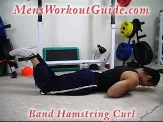 Exercise of the Day:  Band Hamstring Curl