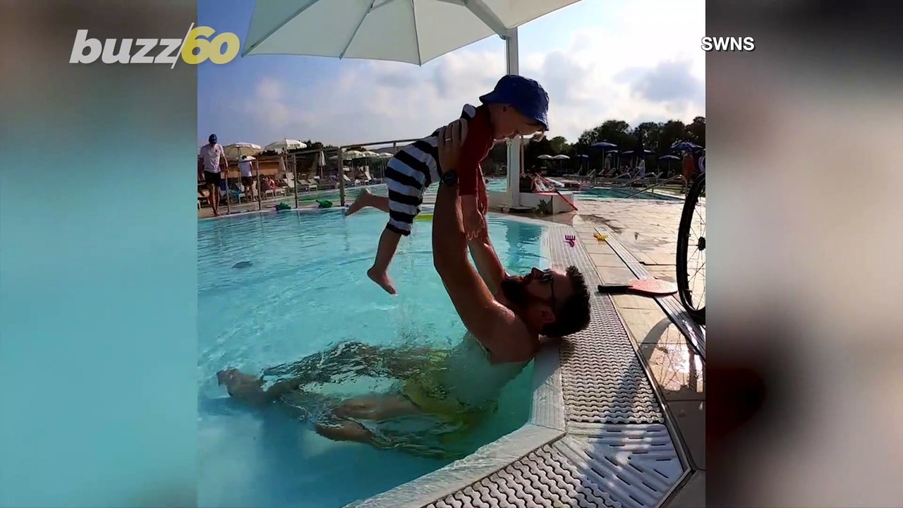 Father Paralyzed in Weightlifting Accident Vows to Compete in Half Marathon with Inspiration from His Son