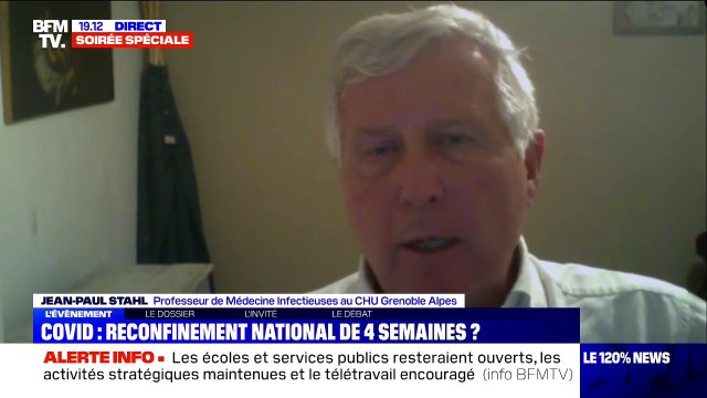 Selon le professeur Jean-Paul Stahl, la Covid-19 pourrait faire 200.000 morts si on ne fait rien