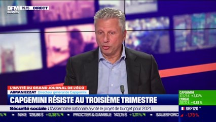 Aiman Ezzat (Capgemini) : le groupe résiste au troisième trimestre - 27/10
