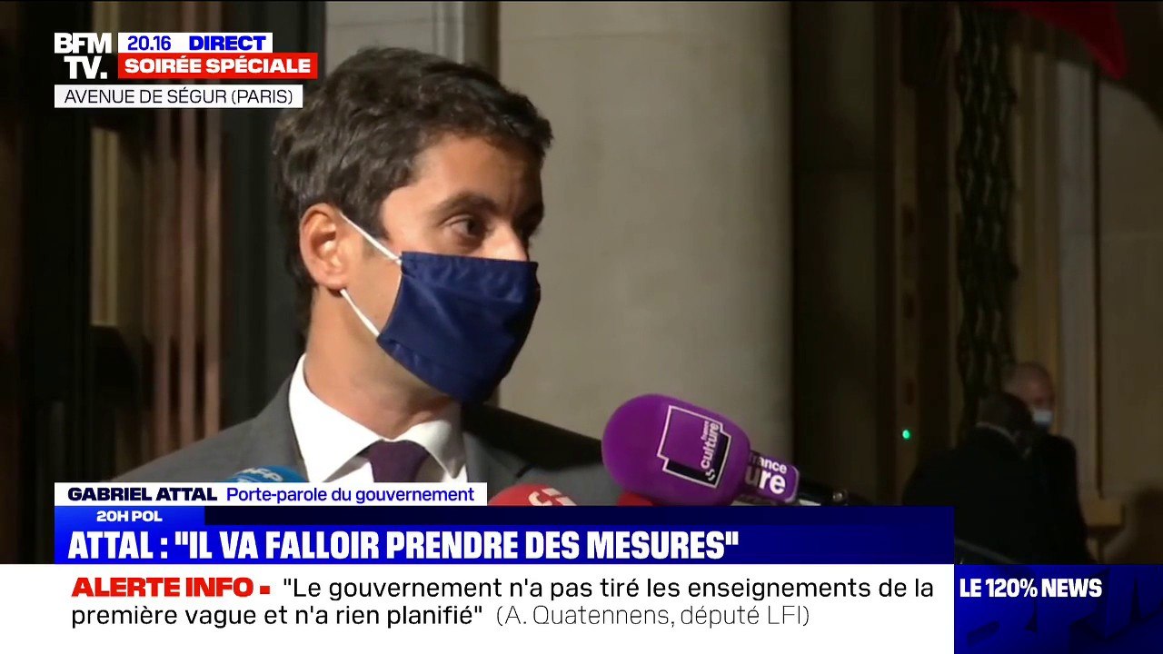 Gabriel Attal: "Madame Le Pen est sortie de la réunion avant même que le Premier ministre et les ministres aient pu répondre aux questions qu'elle a posées"