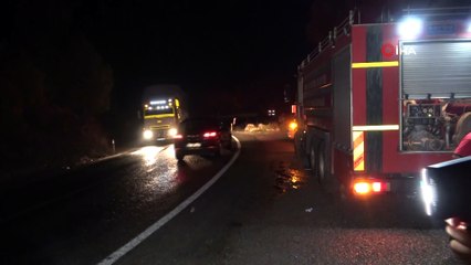 Ekipler canla başla yangına müdahale ediyor