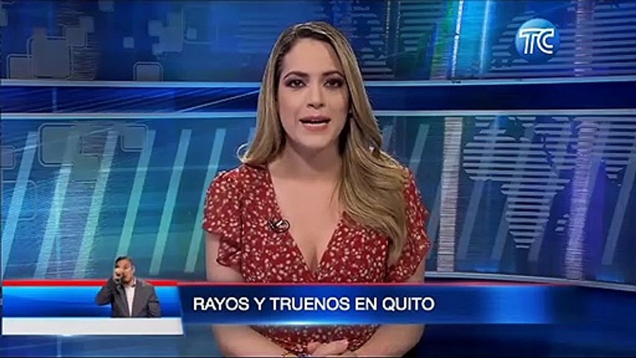 Rayos y truenos en Quito: impresionante imágenes en exclusivas