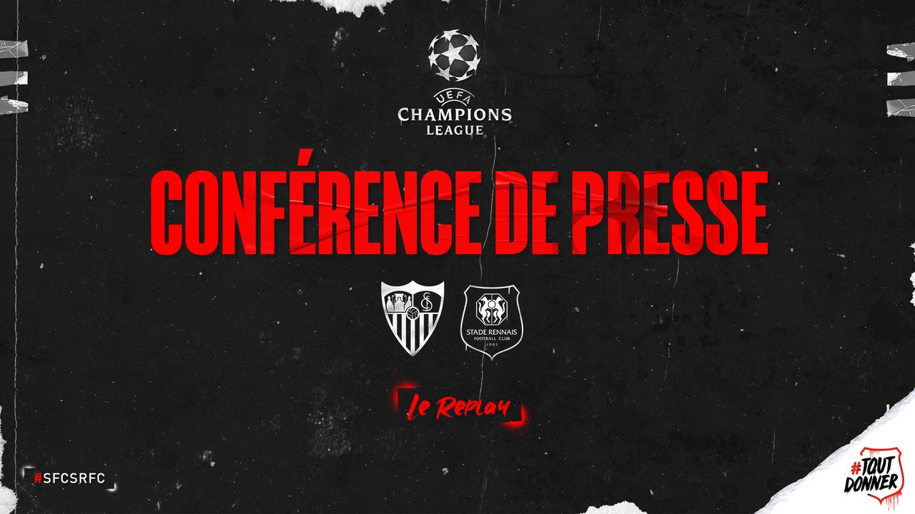 J2. UEFA Champions League. Conférence de presse d'avant-match