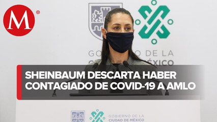 Claudia Sheinbaum asegura no haber contagiado a AMLO
