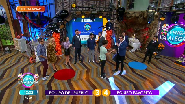 ¡Un punto hizo la diferencia en el Sin Palabras de este martes! | Venga La Alegría