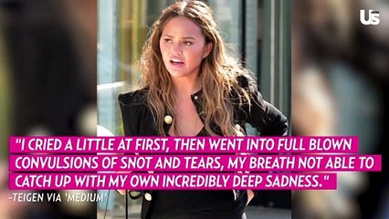 Chrissy Teigen Describes Pregnancy Loss Following Partial Placenta Abruption