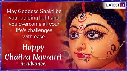 Chaitra Navratri 2019 Greetings and Wishes in Advance