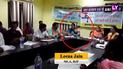 BJP MLA Leena Jain Threatens Official After He Forgot to Invite Her for an Event