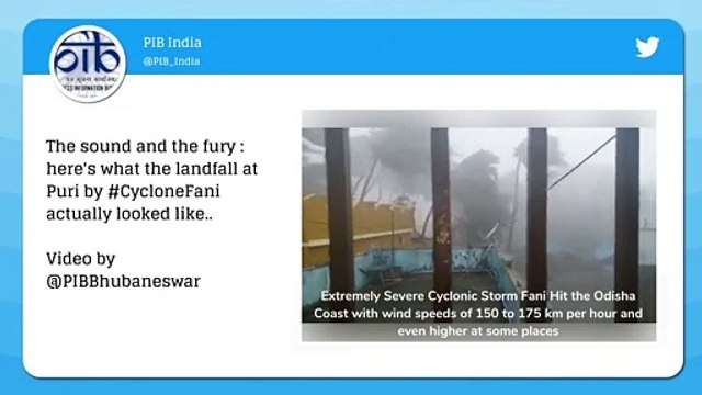 Cyclone Fani Landfall In Odisha: Pictures And Videos Show Strength Of The Cyclonic Storm