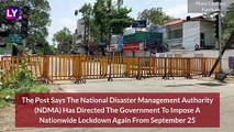 Lockdown In India To Be Reimposed From September 25? PIB Reveals The Truth Behind The Fake Post Quoting NDMA