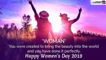 International Women's Day 2019 Greetings and Wishes to Send on March 8