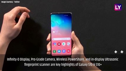 Download Video: Samsung Galaxy S10, Galaxy S10+ & Galaxy S10e India Prices Announced; Pre-Bookings, Offers and Specs