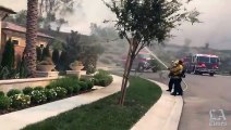 100,000 residents evacuated as wildfires continue to rage in Orange County