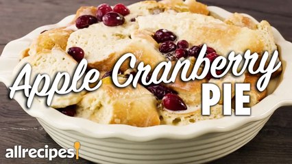 How to Make an Apple Cranberry Pie