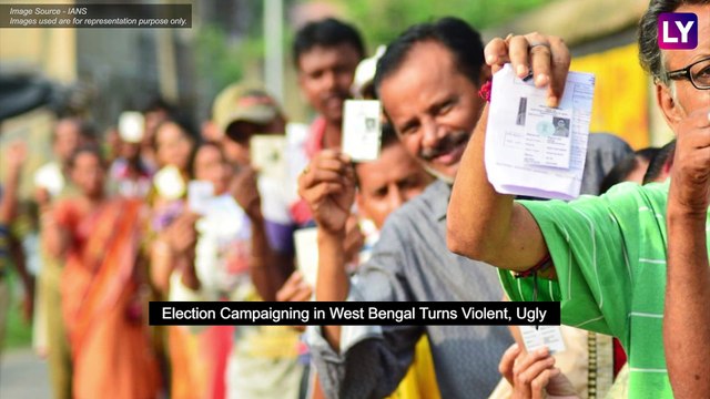 Poll Violence in West Bengal: BJP and Trinamool Face-off Turns Ugly for Lok Sabha Polls 2019