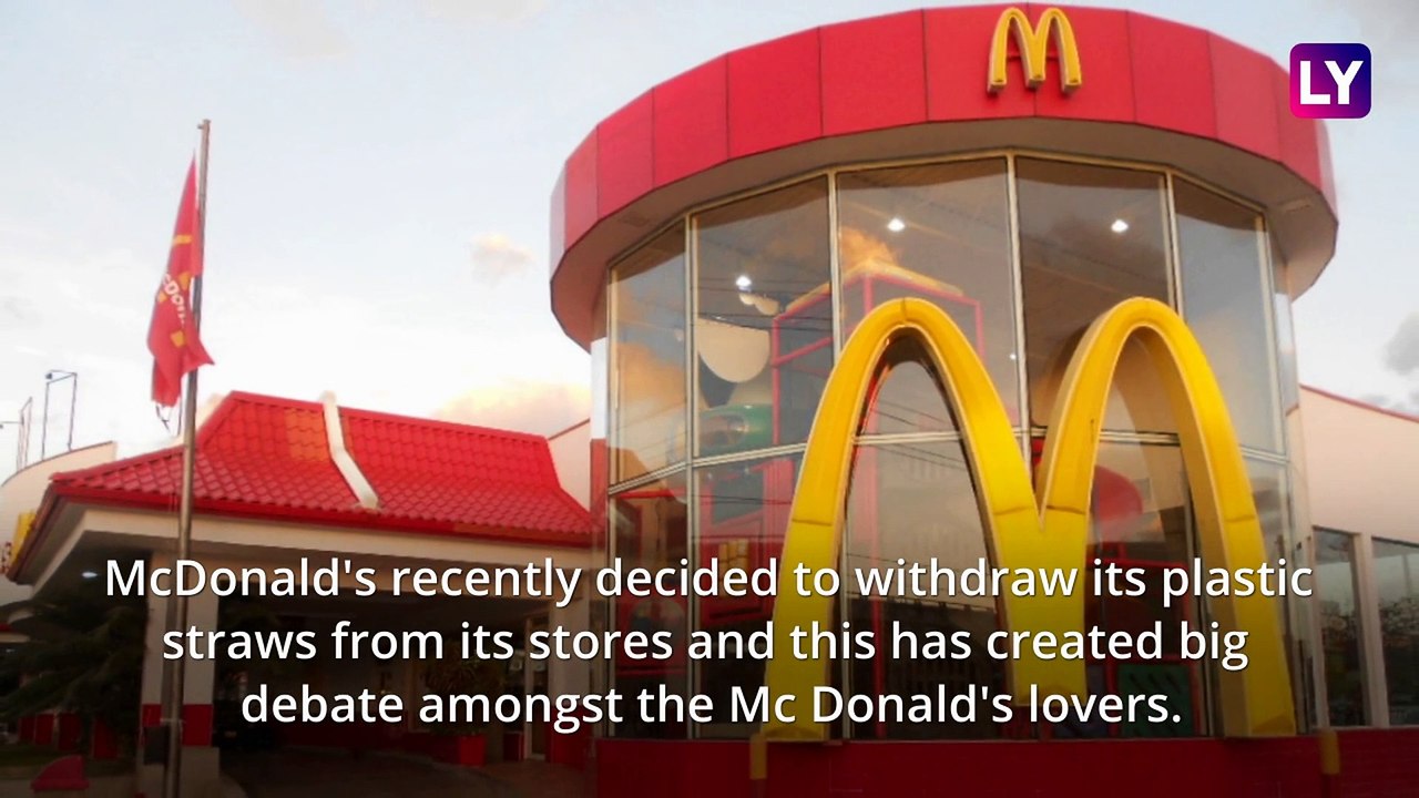 McDonalds Moves to Eco-Friendly Straws; Old Pla...