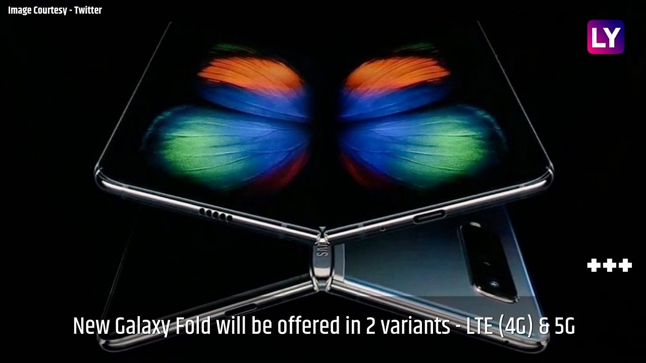 Samsung's First Foldable Smartphone - Galaxy Fold Price Starts at $1980